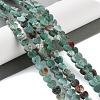 Natural Chrysocolla Beads Strands G-M403-A27-02-2