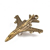 Tibetan Style Alloy Big Pendants AL-CBA2376-16AB-1