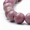 Natural Rhodonite Beads Strands G-S259-08-12mm-3