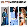 3Pcs 3 Colors Imitation Leather Elastic Corset Belts AJEW-GL0002-23-5