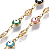 304 Stainless Steel Enamel Chains CHS-P006-04G-02-2
