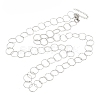 304 Stainless Steel Necklaces STAS-D084-26P-1