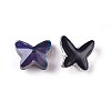 Faceted Glass Cabochons GLAA-E411-08-2