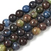 Natural Turquoise Beads Strands G-P574-A04-6mm-2