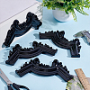 PVC Carved Self-adhesion Applique FIND-WH0149-22A-4