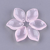 Transparent Spray Painted Glass Pendants X-GLAA-S183-13A-1