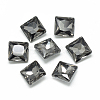 Pointed Back Glass Rhinestone Cabochons RGLA-T027-8x8mm-07-1