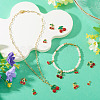 12Pcs 12 Styles 304 Stainless Steel Enamel Charms STAS-TA0003-33-8