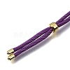 2.5MM Adjustable Braided Nylon Cords Necklace Making FB-CBAA152-02G-39-2