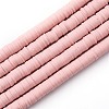 Handmade Polymer Clay Beads Strands CLAY-R089-8mm-Q087-1