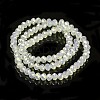 Electroplate Glass Beads Strands EGLA-A034-J6mm-T05-2
