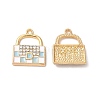 Alloy Enamel Pendants ENAM-F144-12C-1
