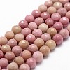 Natural Rhodonite Beads Strands LS-G-D840-16-10mm-1