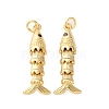 Rack Plating Brass Micro Pave Cubic Zirconia Pendants KK-M309-38E-G-1