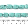 Synthetic Turquoise Beads Strands G-K357-D17-01-5