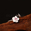 925 Sterling Silver Cuff Rings for Women FS-WGEB1FA-01-3