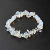 Opalit Chip Beads Stretch Bracelet for Women BJEW-AL00003-26-1