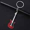 Baking Paint Zinc Alloy Keychain KEYC-PW0002-060C-1