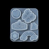 Rainbow/Butterfly/Crown Pendant DIY Silicone Mold X1-DIY-K073-09D-5