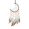 Woven Net/Web with Feather Pendant Decorations MOST-PW0001-135-1