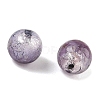 Handmade Silver Foil Glass Beads LAMP-A001-G02-10MM-1-2
