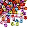 Opaque Acrylic Beads OACR-H052-03C-1