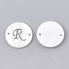 Freshwater Shell Links connectors SHEL-S274-22R-P-2