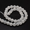 Crackle Glass Round Beads Strands CCG-E001-14mm-04-2