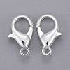 Zinc Alloy Lobster Claw Clasps E105-S-2