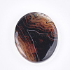 Natural Banded Agate/Striped Agate Pendants G-T105-42-3