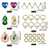 DIY Geometry Drop Earring Making Kits DIY-SZ0007-90-2