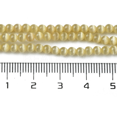 Cat Eye Beads Strands CE-Z001-02F-1