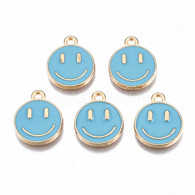 Alloy Enamel Charms ENAM-S121-165-RS-1