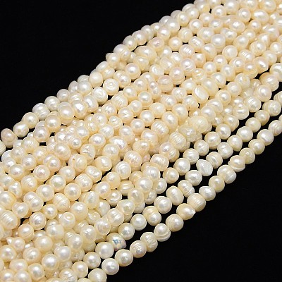 Natural Cultured Freshwater Pearl Beads Strands PEAR-L001-A-14-1