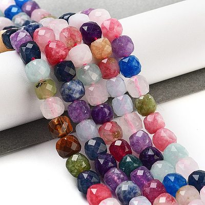 Natural White Jade Beads Strands G-H028-A09-16-1