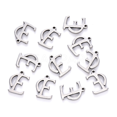 Tarnish Resistant 201 Stainless Steel Charms STAS-R105-E-1