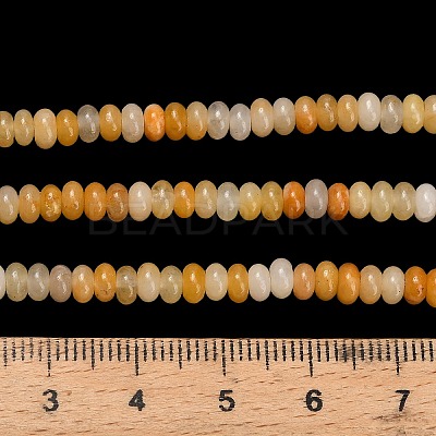 Natural Topaz Jade Beads Strands G-L635-A16-4x2mm-1