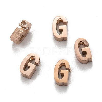 Ion Plating(IP) 304 Stainless Steel Charms STAS-K216-41G-RG-1