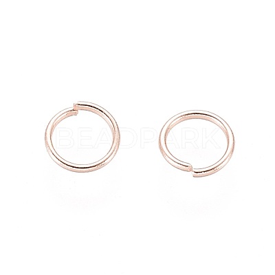 304 Stainless Steel Open Jump Rings STAS-O098-01RG-03-1