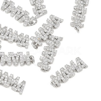 SHEGRACE Mother's Day Brass Clear Cubic Zirconia Pendants XGRQ1R698-359P-1