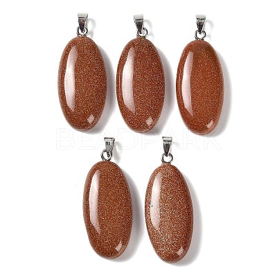 Synthetic Goldstone Pendants GG-CBACB71-01P-17-1
