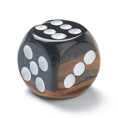 Natural Tiger Eye Cabochons G-M378-02H-1