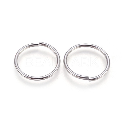 Tarnish Resistant 304 Stainless Steel Saw Cut Open Jump Rings STAS-P212-25P-01-1