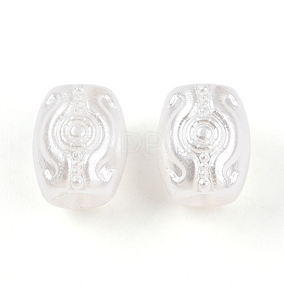 Imitation Pearl Plastic Beads KY-ZX006-12-1