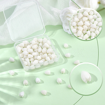 100Pcs Dyed Synthetic Coral Beads CORA-SC0001-29B-1