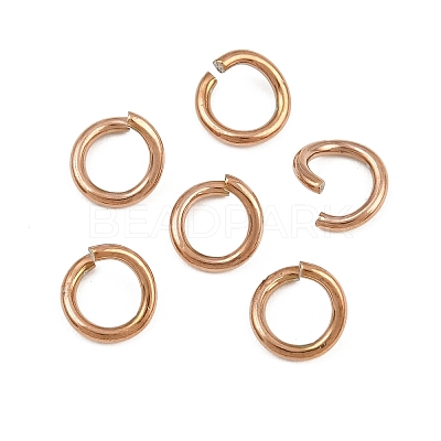 304 Stainless Steel Open Jump Rings STAS-M235-02I-RG-1