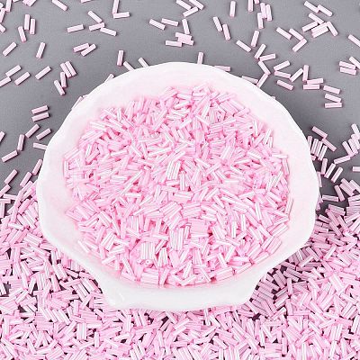 FGB Grade A Glass Round Bugle Beads SEED-Q040-06A-06-1