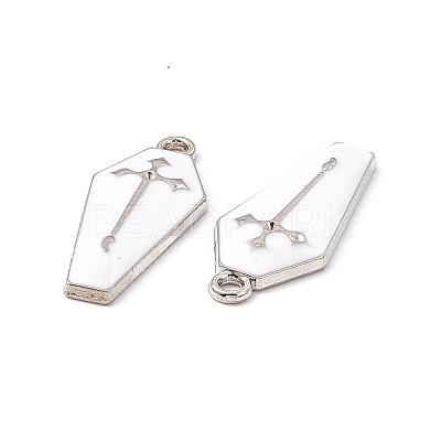 Alloy Enamel Pendants X-ENAM-H039-10P-1