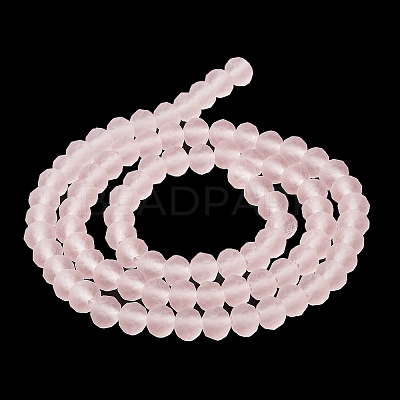 Transparent Glass Beads Strands EGLA-A034-T8mm-MD22-1