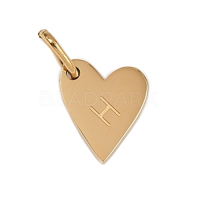 304 Stainless Steel Charms STAS-L291-01G-H-1